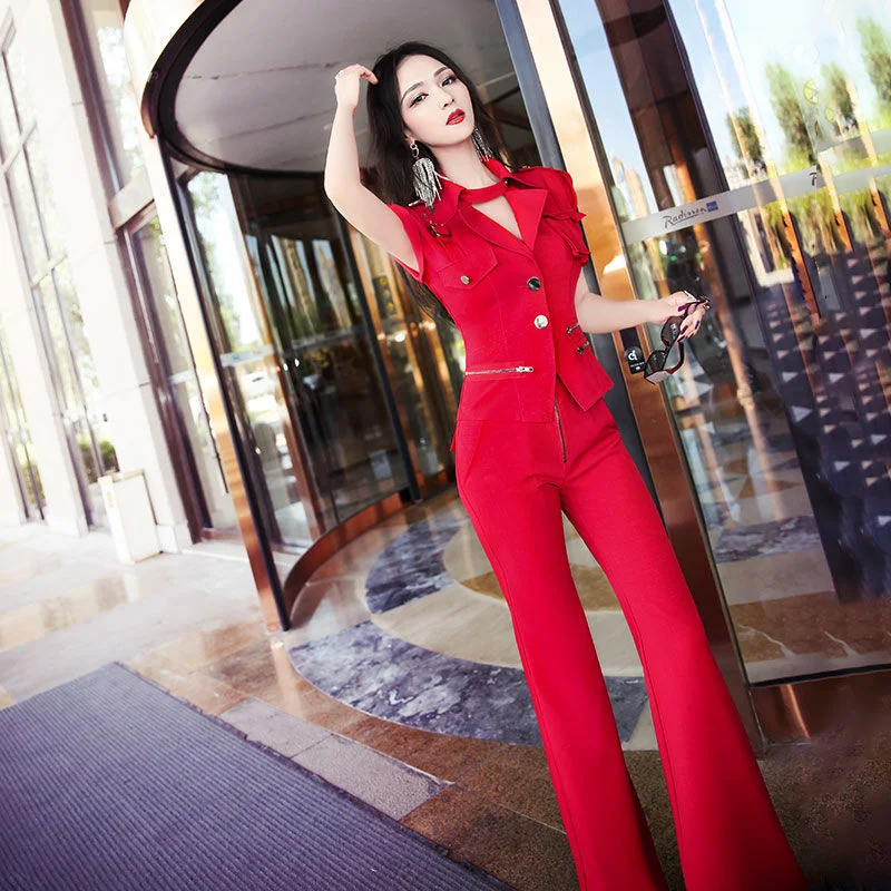 Summer Clothes Fashion Ol Professional 2021 New Temperament Waist Down Slim Top Flared Pants Two Piece Set Suit For Women Ethika
Summer Clothes Fashion Ol Professional 2021 New Temperament Waist Down Slim Top Flared Pants Two Piece Set Suit For Women Ethika