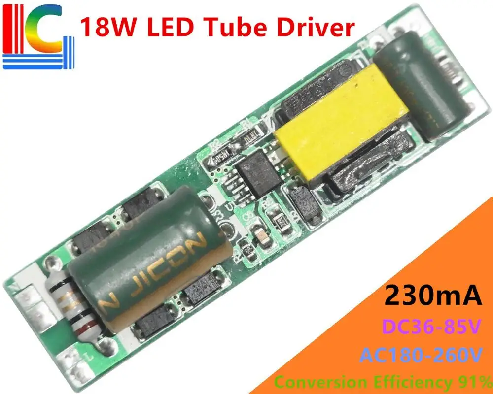 9W 14W 18W LED Tube Driver 120mA 230mA PF0.95 Power Supply 180V - 260V 0.6M 0.9M 1.2M T5 T8 T10 CE AC to DC Lighting Transformer
9W 14W 18W LED Tube Driver 120mA 230mA PF0.95 Power Supply 180V - 260V 0.6M 0.9M 1.2M T5 T8 T10 CE AC to DC Lighting Transformer