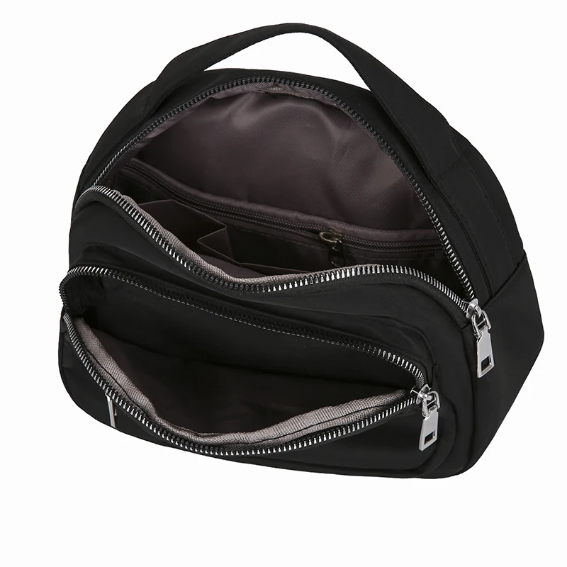 Нейлоновый мини-рюкзак для женщин школьные водонепроницаемые ранцы на плечо