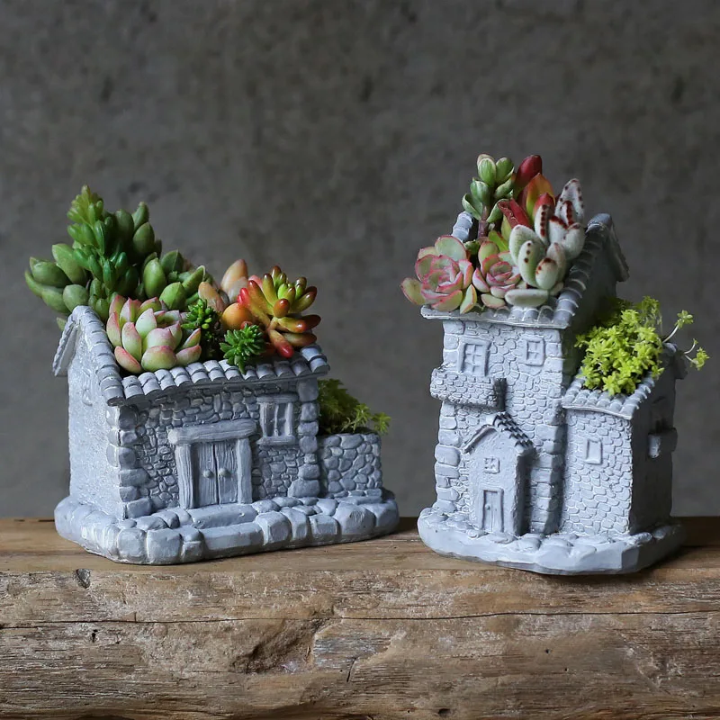 Creative Silicone Concrete Mold for Handmade Flower Pot Classical Chinese House Shape Planter Mould
Creative Silicone Concrete Mold for Handmade Flower Pot Classical Chinese House Shape Planter Mould