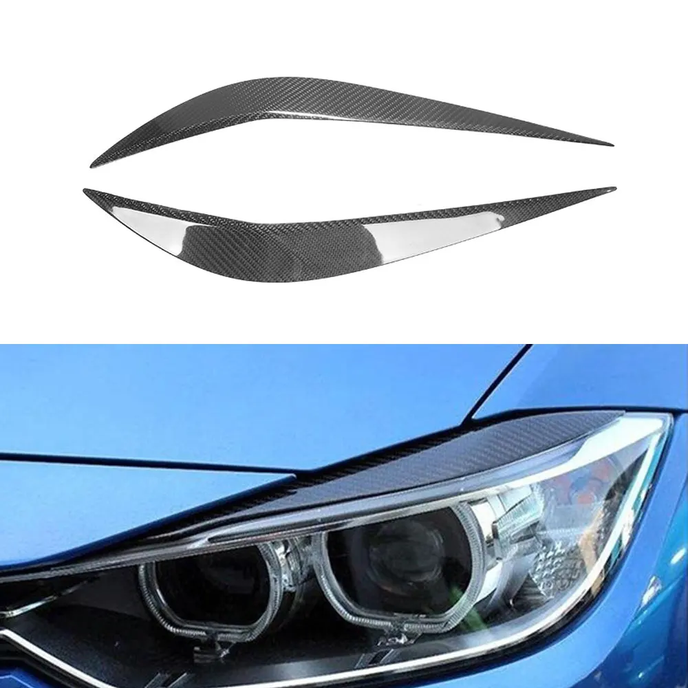 Накладки на передние фары для BMW F80 M3 F82 F83 M4 F32 F33 F36 2014-2018 из углеродного волокна
Накладки на передние фары для BMW F80 M3 F82 F83 M4 F32 F33 F36 2014-2018 из углеродного волокна
