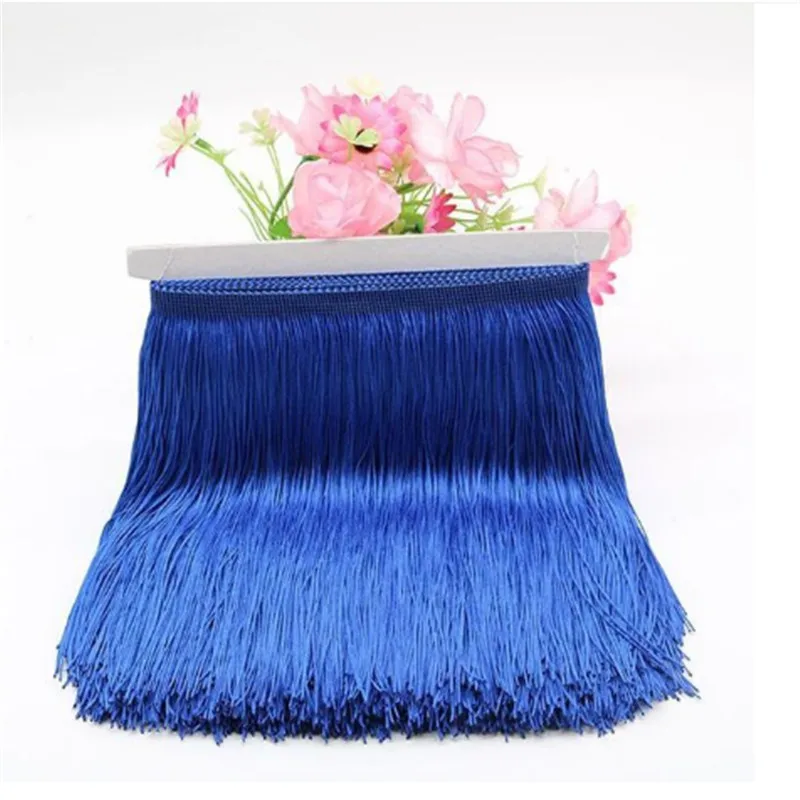 10 yards a lot 15cm Long Fringe Lace Tassel Polyester Lace Trim Ribbon Sew Latin Dress Stage Garment Curtain DIY Accessories
10 yards a lot 15cm Long Fringe Lace Tassel Polyester Lace Trim Ribbon Sew Latin Dress Stage Garment Curtain DIY Accessories