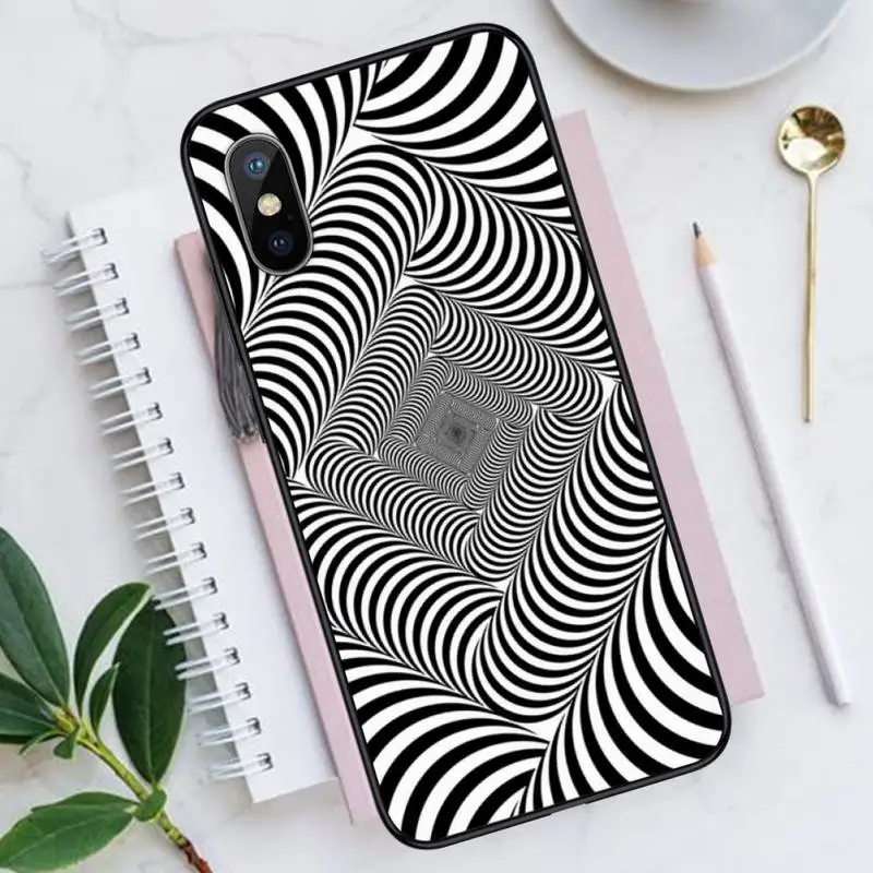 A Fractal Illusion Line Art Phone Case for iPhone 11 12 mini pro XS MAX 8 7 6 6S Plus X 5S SE 2020 XR Luxury brand shell funda 
A Fractal Illusion Line Art Phone Case for iPhone 11 12 mini pro XS MAX 8 7 6 6S Plus X 5S SE 2020 XR Luxury brand shell funda
