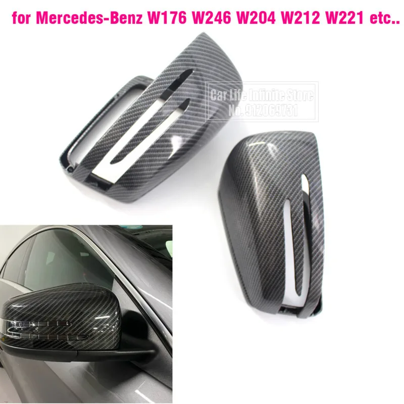 2pcs Rear View Mirror Covers For Mercedes-Benz W204 E W212 W176 W246 CLS C218 GLA X156 ABS Carbon Fiber Gloss Black
2pcs Rear View Mirror Covers For Mercedes-Benz W204 E W212 W176 W246 CLS C218 GLA X156 ABS Carbon Fiber Gloss Black