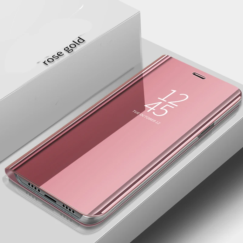 Зеркальный Чехол-книжка для OPPO Reno X2 Pro 2Z RX17 Neo Realme 5 3 C2 X F11 A9 A11K A5 A3 2020 K1 | Мобильные