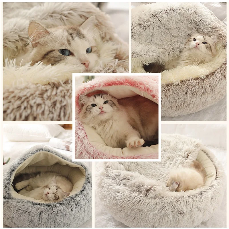 Winter 2 In 1 Cat Bed House Long Plush Dog Bed Donut Cave Cuddler Warm Sleeping Bag Sofa Cushion Nest for Small Puppies Kitten
Winter 2 In 1 Cat Bed House Long Plush Dog Bed Donut Cave Cuddler Warm Sleeping Bag Sofa Cushion Nest for Small Puppies Kitten