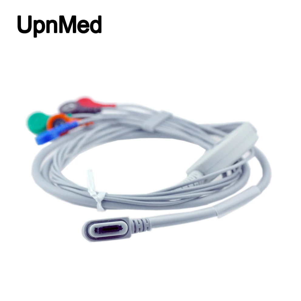 GE Seer Light 16 Pin Holter 5 проводов Snap AHA|Артериальное давление| |