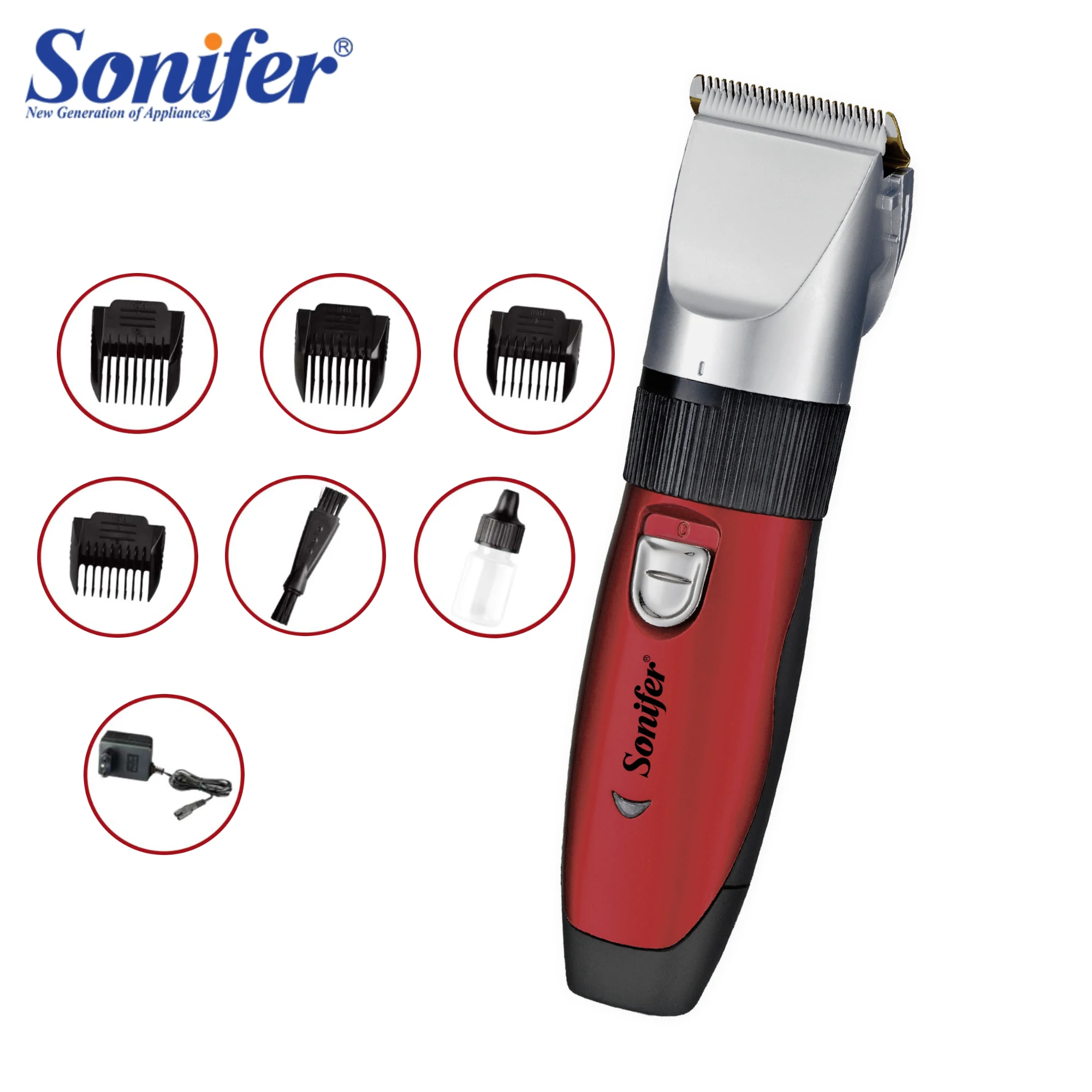 Electric Shaver For Men Razor Shaving Machine Wireless Hair Trimmer Machine Beard Trimmer Barber Cordless Sonifer SF9537
Electric Shaver For Men Razor Shaving Machine Wireless Hair Trimmer Machine Beard Trimmer Barber Cordless Sonifer SF9537