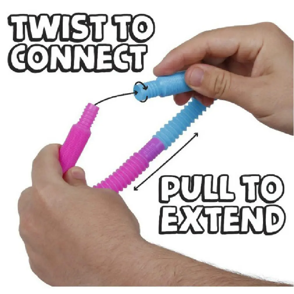 4~8 Colorful Plastic Pop Tube Coil Children'S Creative Magical ToysCircle Funny Toys Early Development Educational Folding Toy 
4~8 Colorful Plastic Pop Tube Coil Children'S Creative Magical ToysCircle Funny Toys Early Development Educational Folding Toy