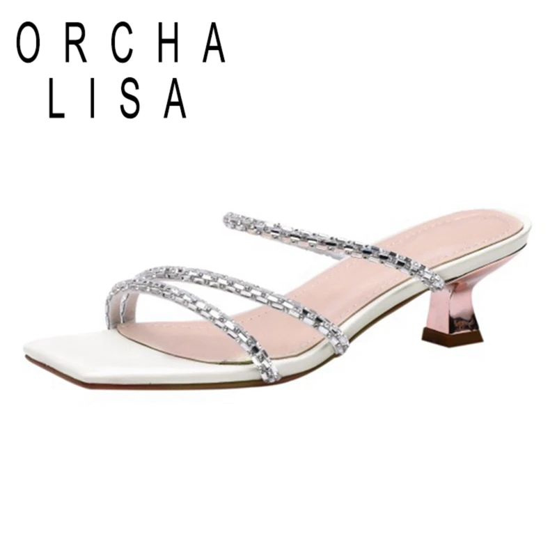 ORCHA LISA/2021 модные стразы босоножки блестящая с петлей на пятке с узкими лентами; С украшением в виде кристаллов, без шнуровки, 3 см на необычном...
ORCHA LISA/2021 модные стразы босоножки блестящая с петлей на пятке с узкими лентами; С украшением в виде кристаллов, без шнуровки, 3 см на необычном...