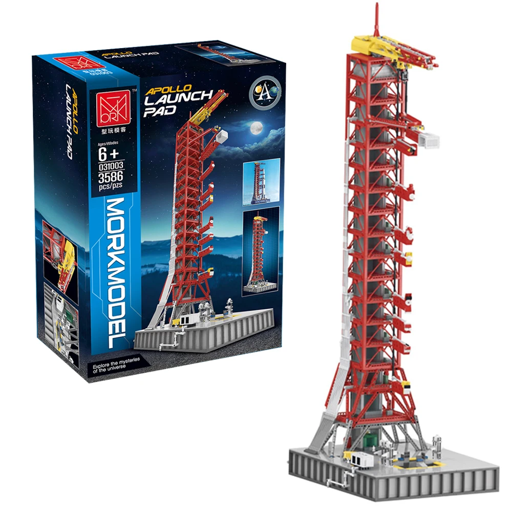 Apollo 11 Blocks Bricks Building Saturn 5 V Space Creative Rocket Model Lander Plastic Launch Kit Set Toys For Children Gifts
Apollo 11 Blocks Bricks Building Saturn 5 V Space Creative Rocket Model Lander Plastic Launch Kit Set Toys For Children Gifts