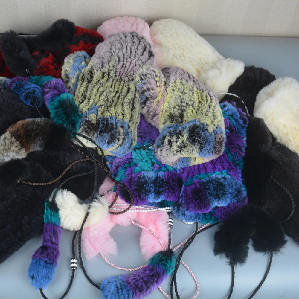 New Women 100% Real Genuine Knitted Rex Rabbit Fur Mittens Winter Warm Lady Real Fur Fashion Gloves Handmade Knit Fur Mitten
New Women 100% Real Genuine Knitted Rex Rabbit Fur Mittens Winter Warm Lady Real Fur Fashion Gloves Handmade Knit Fur Mitten