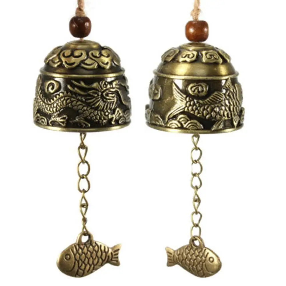 1Pcs Creative Chinese Dragon/Fish Ornaments Feng Shui Bell Blessing Good Luck Fortune Hanging Wind Chimes Home Door Decoration
1Pcs Creative Chinese Dragon/Fish Ornaments Feng Shui Bell Blessing Good Luck Fortune Hanging Wind Chimes Home Door Decoration