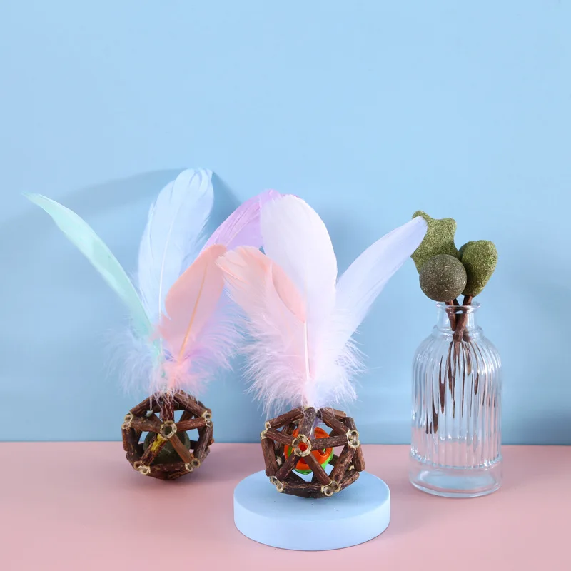 1pcs Cat Mint Ball Healthy Natural Catnip Molar Chew Stick Teeth Cleaning Kitten Pet Treat Pet Supply Feathe Toy Balls Supplier
1pcs Cat Mint Ball Healthy Natural Catnip Molar Chew Stick Teeth Cleaning Kitten Pet Treat Pet Supply Feathe Toy Balls Supplier