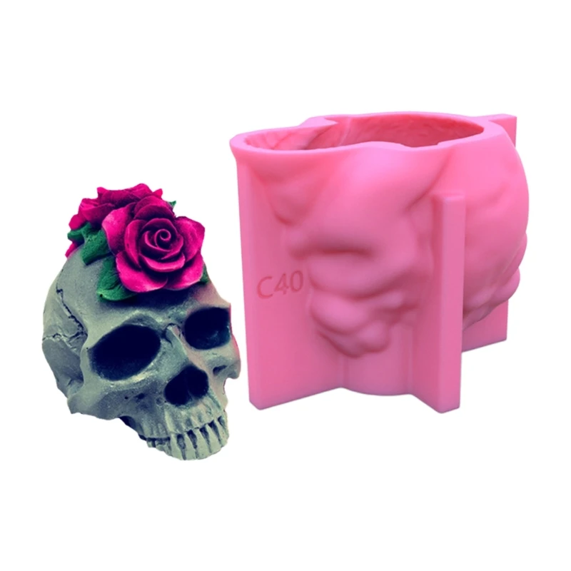 X7YA 3D Flower Skull Decoration Silicone Mold Epoxy Resin DIY Decoration Making Soap Melt Resin Polymer Clay Home Decor
X7YA 3D Flower Skull Decoration Silicone Mold Epoxy Resin DIY Decoration Making Soap Melt Resin Polymer Clay Home Decor