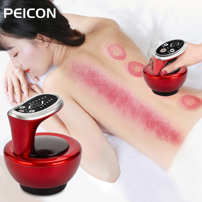 Electric Vacuum Massager Cans Suction Cup Therapy Meridian Gua Sha Scraping Body Massager Slimming Fat Burning Infrared Heating
Electric Vacuum Massager Cans Suction Cup Therapy Meridian Gua Sha Scraping Body Massager Slimming Fat Burning Infrared Heating