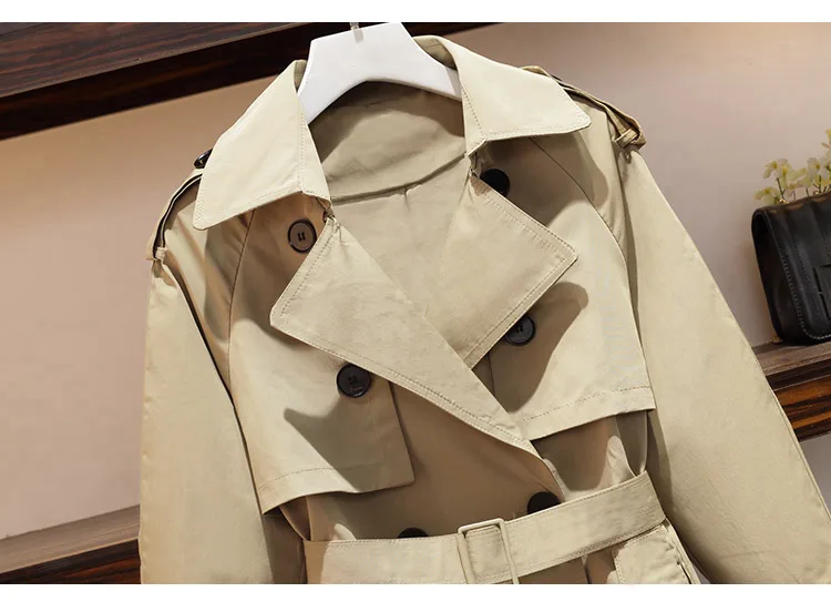 Spring Autumn New Long Trench Coat Women Khaki Double Breasted Adjustable Waist Casual Streetwear Coats Female Plus Size Clothes
Spring Autumn New Long Trench Coat Women Khaki Double Breasted Adjustable Waist Casual Streetwear Coats Female Plus Size Clothes