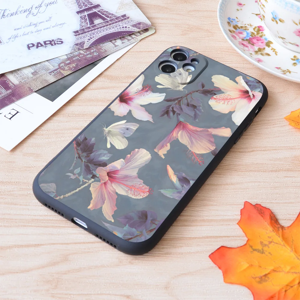 Butterflies And Hibiscus Flowers Print Soft Silicone Matt Case For Apple iPhone Case
Butterflies And Hibiscus Flowers Print Soft Silicone Matt Case For Apple iPhone Case