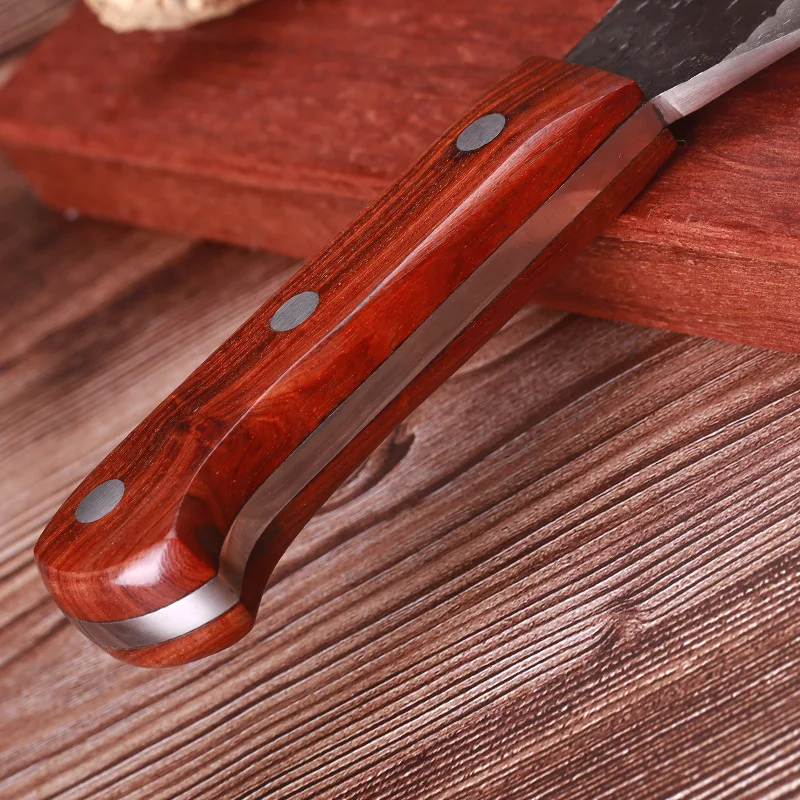 Handmade Stainless Steel Kitchen Boning Knife Fishing Knife Meat Cleaver Outdoor Cooking Cutter Butcher Knife
Handmade Stainless Steel Kitchen Boning Knife Fishing Knife Meat Cleaver Outdoor Cooking Cutter Butcher Knife