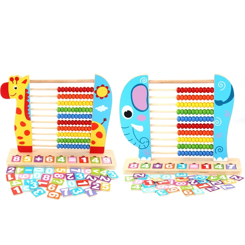 Wooden Abacus Counting Stand Number Symbol Color Cognition Cute Animal Early Educational Math Toy for Children Gift
Wooden Abacus Counting Stand Number Symbol Color Cognition Cute Animal Early Educational Math Toy for Children Gift