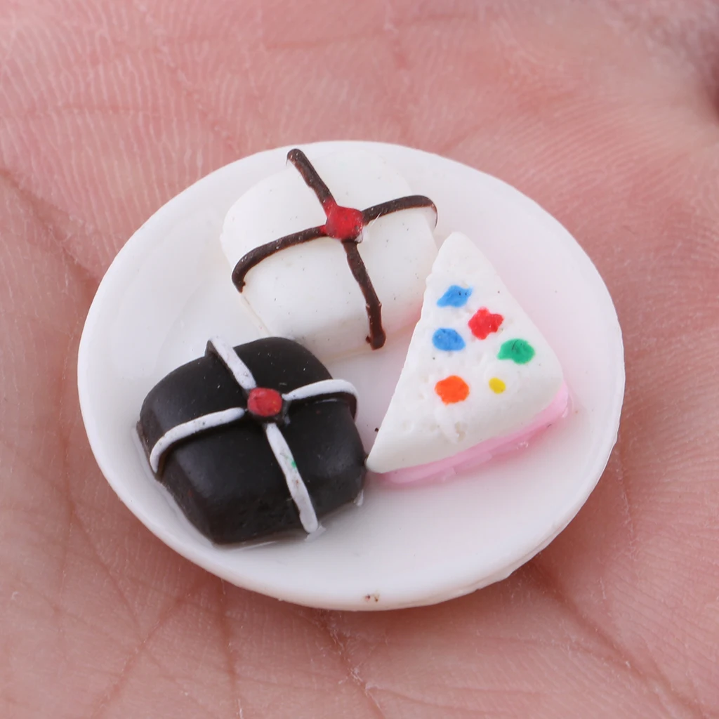 1/12 Dollhouse Miniature Foods 3pcs Cake Desserts And Plate End Table Decor
1/12 Dollhouse Miniature Foods 3pcs Cake Desserts And Plate End Table Decor