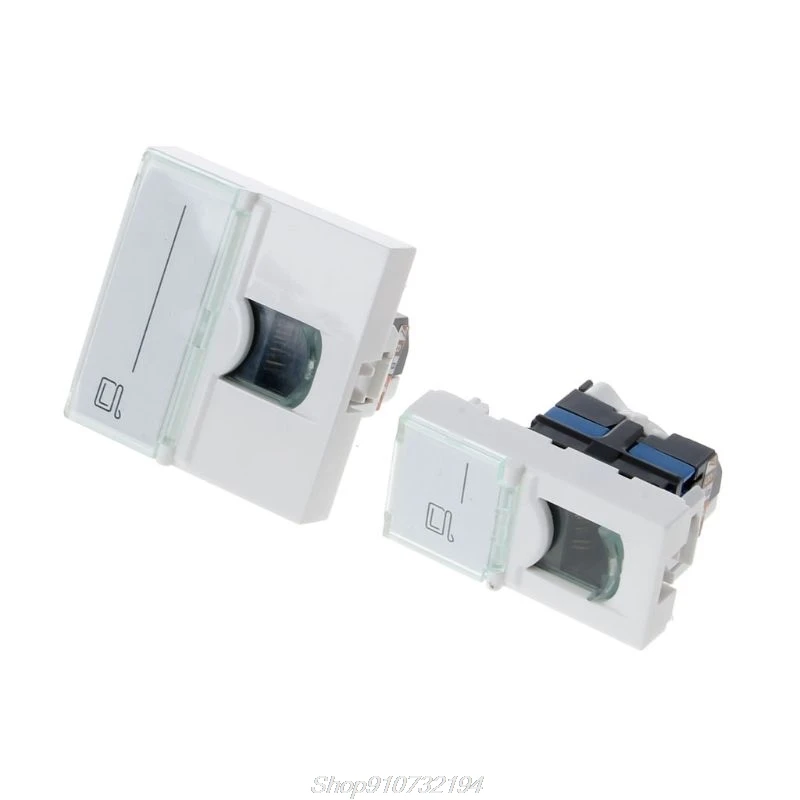 CAT6 Network Module Information Socket RJ45 8P8C Connector Adapter Keystone Jack Standard Wall Plate Oct Dropshipping 
CAT6 Network Module Information Socket RJ45 8P8C Connector Adapter Keystone Jack Standard Wall Plate Oct Dropshipping