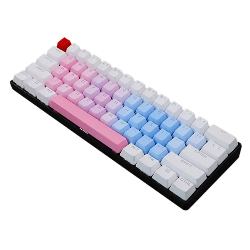 RGB PBT 35 ключей OEM двойной выстрел с подсветкой Keycaps для вишневой механической