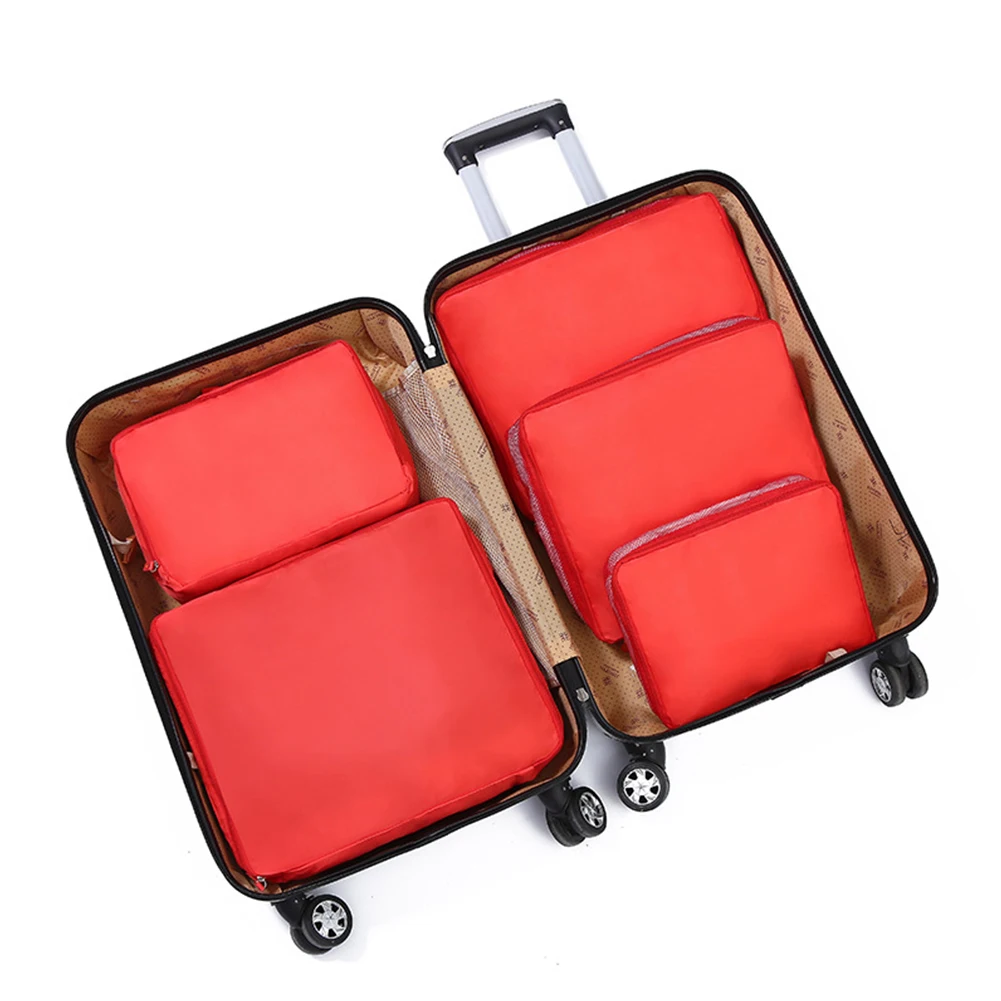 5pcs Suitcase Luggage Packing Storage Bag Set Clothes Organiser Cosmetic Compression Travel Bathroom Polyester Foldable
5pcs Suitcase Luggage Packing Storage Bag Set Clothes Organiser Cosmetic Compression Travel Bathroom Polyester Foldable