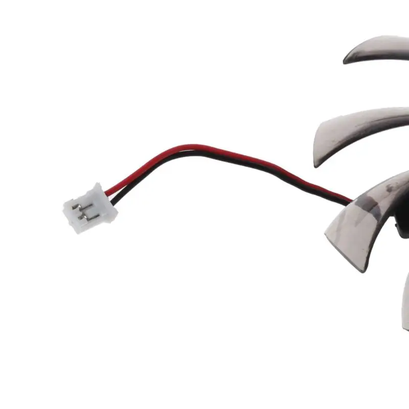 75 мм PLD08010S12H 2Pin охлаждающий вентилятор Графика карты охлаждения для Gigabyte 6850 7970 GTX
