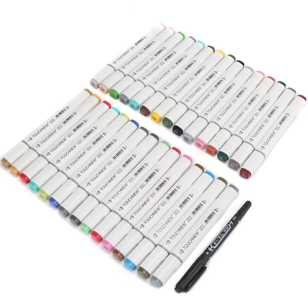 TOUCHNEW Dual Tip Marker Pens Set 30/40/60/80 Colors Art Sketch Highlighters GDeals
TOUCHNEW Dual Tip Marker Pens Set 30/40/60/80 Colors Art Sketch Highlighters GDeals