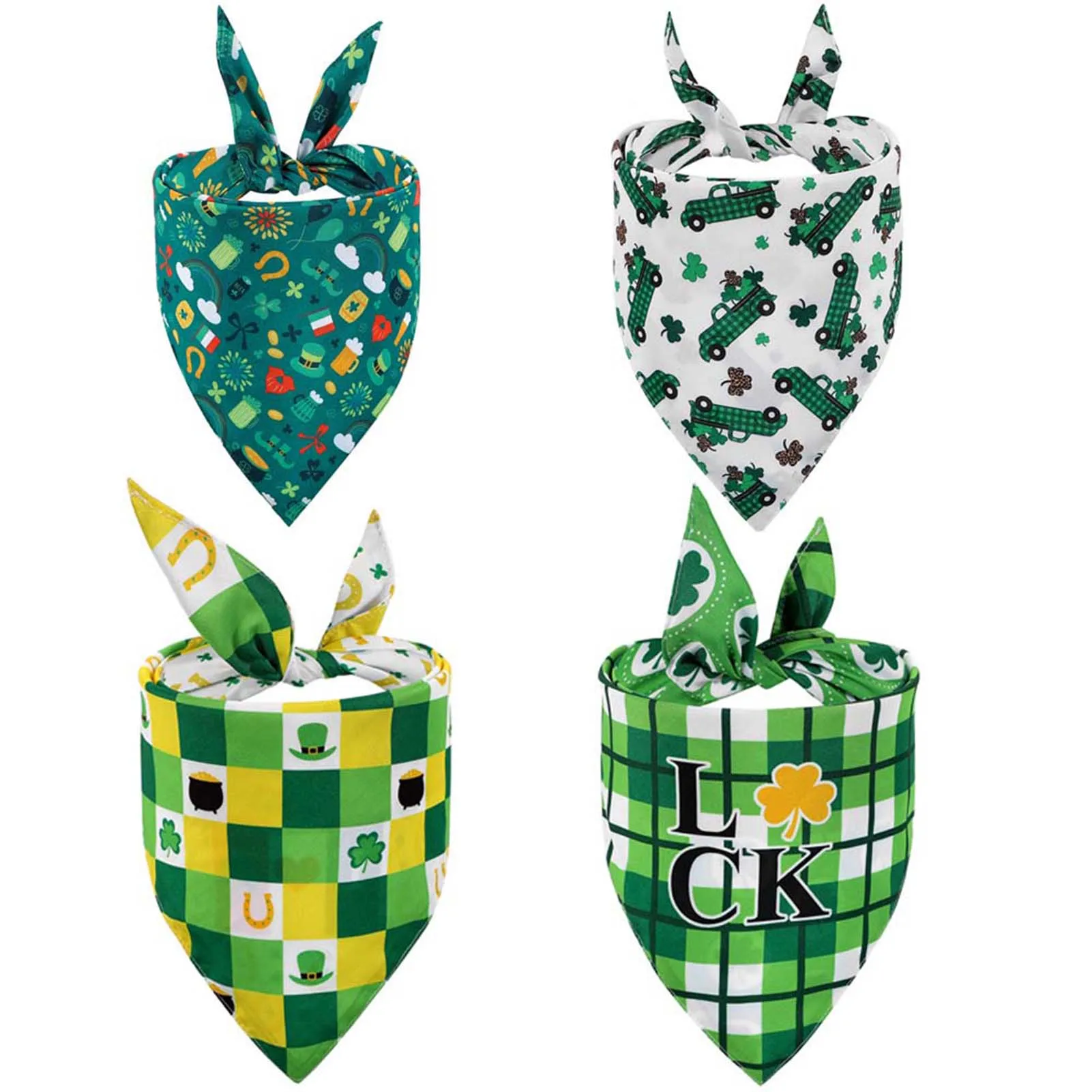 Irish Style Pet Scarf Double sided Printing Bandana Triangular Bibs Pet Accessory for Cat Dog St. Patrick's Day FEA889
Irish Style Pet Scarf Double sided Printing Bandana Triangular Bibs Pet Accessory for Cat Dog St. Patrick's Day FEA889