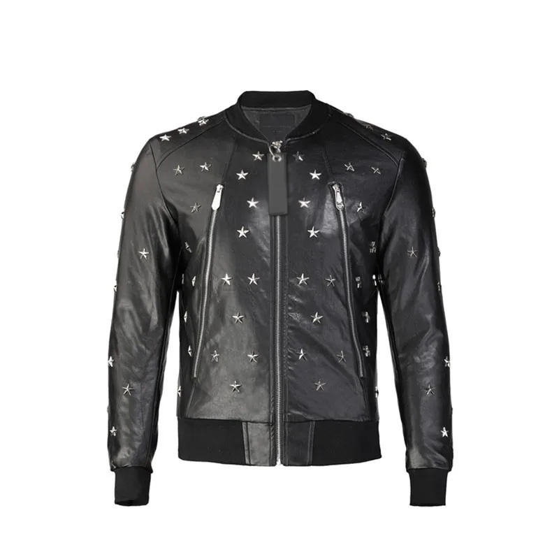 Men Leather Jacket Autumn Winter Fashion Black Coat Sports Leisure Tops Plein Jacket Chaqueta De Cuero Para Hombre M-3XL
Men Leather Jacket Autumn Winter Fashion Black Coat Sports Leisure Tops Plein Jacket Chaqueta De Cuero Para Hombre M-3XL
