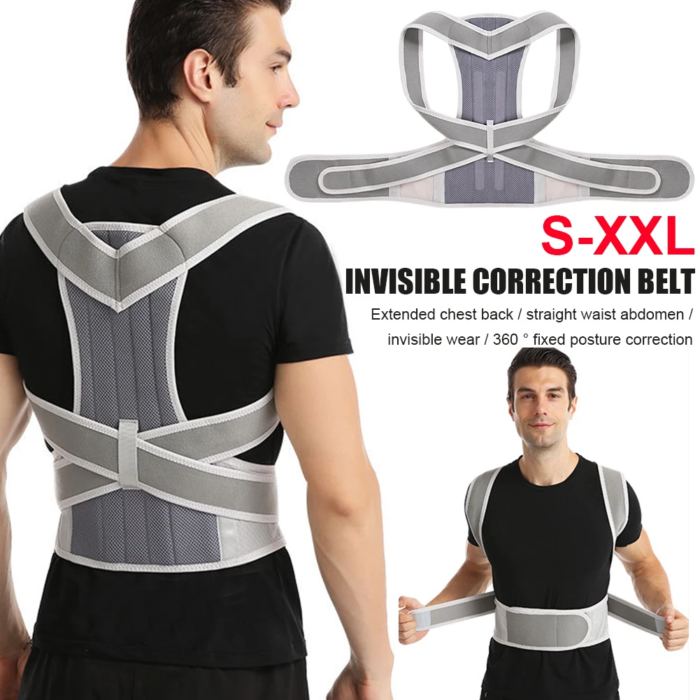 Posture Corrector for Men and Women Adjustable Breathable Support Back Brace to Improve Slouch for Spine Neck Back Pain Relief
Posture Corrector for Men and Women Adjustable Breathable Support Back Brace to Improve Slouch for Spine Neck Back Pain Relief