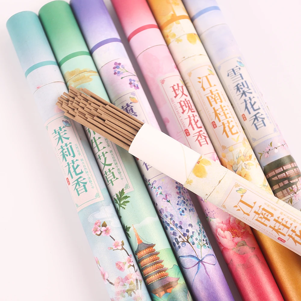 Incense Sticks 21cm 20g/Tube Living Room Stick Incenses Lavender Rose Jasmine Green Tea Scents For Home 2mm Incenses
Incense Sticks 21cm 20g/Tube Living Room Stick Incenses Lavender Rose Jasmine Green Tea Scents For Home 2mm Incenses