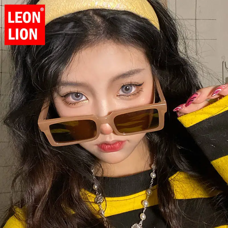 LeonLion Square Sunglasses Women Retro Sun Glasses For Women High Quality Glasses Luxury Brand Designer Gafas De Sol Mujer 2021
LeonLion Square Sunglasses Women Retro Sun Glasses For Women High Quality Glasses Luxury Brand Designer Gafas De Sol Mujer 2021