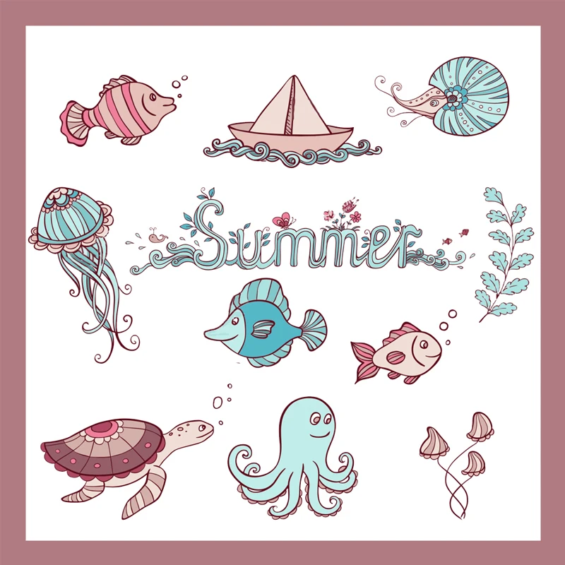 ZATWBS Lovely marine life Clear Stamps For DIY Scrapbooking/Card Making/Album Decorative Rubber Stamp Crafts
ZATWBS Lovely marine life Clear Stamps For DIY Scrapbooking/Card Making/Album Decorative Rubber Stamp Crafts