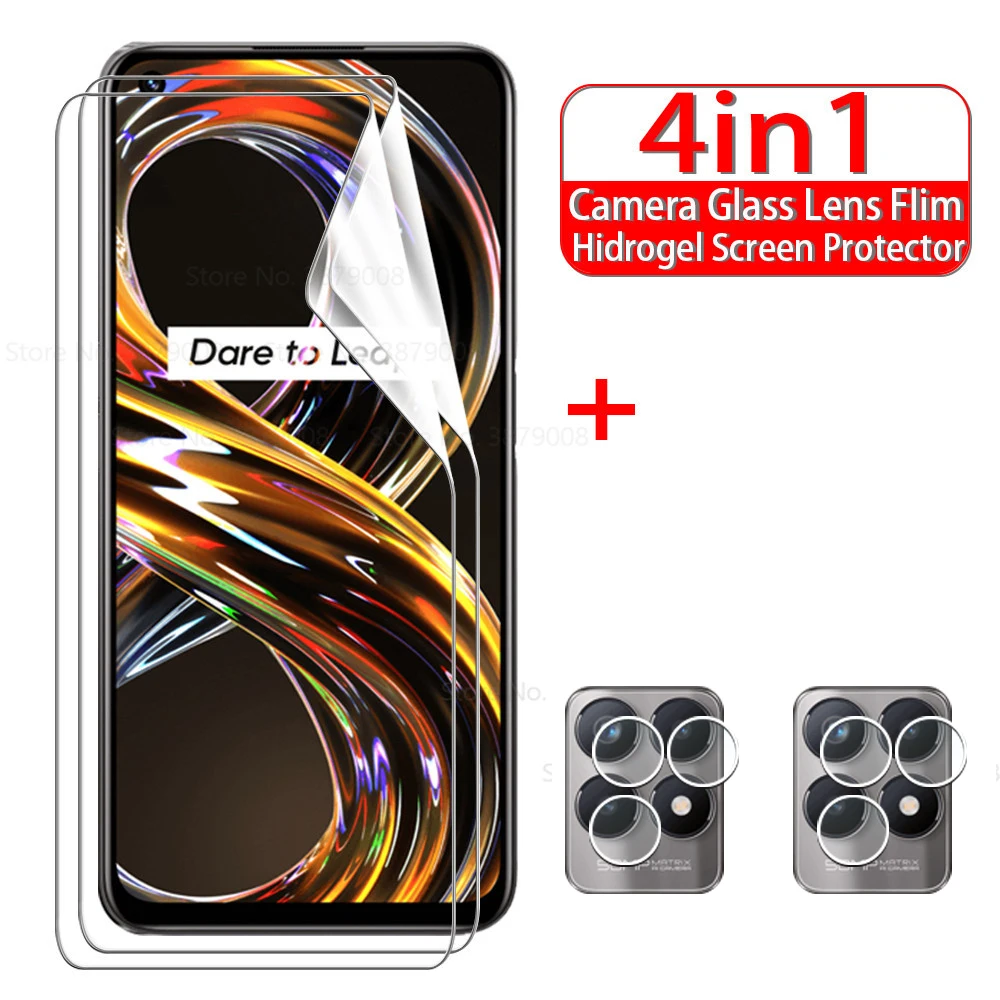 4in1 Hydrogel Film Front Screen Protection For Realme 8i Camera Lens Protect Film Realmy 8 i 6.6'' Not Glass Protective Films
4in1 Hydrogel Film Front Screen Protection For Realme 8i Camera Lens Protect Film Realmy 8 i 6.6'' Not Glass Protective Films