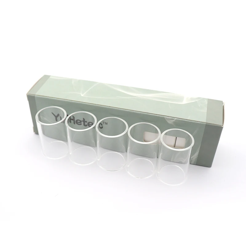Glass tube for tank 5pcs Replacement Glass Tube for Wismec Reuleaux RX75 2ml/ Reux Mini Reuleaux RX GEN3 RBA Dual KIT TANK
Glass tube for tank 5pcs Replacement Glass Tube for Wismec Reuleaux RX75 2ml/ Reux Mini Reuleaux RX GEN3 RBA Dual KIT TANK