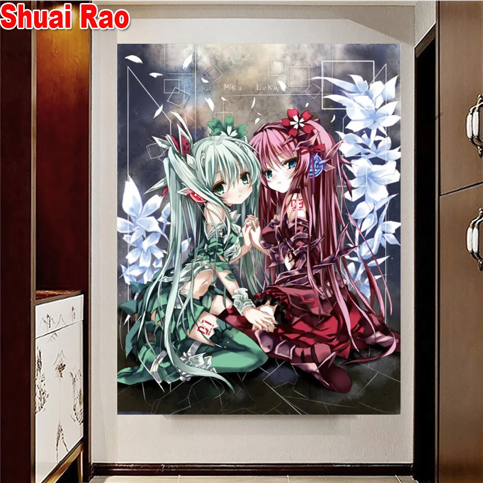 Diamond Art Cartoon Anime sisters full square round Diamond Painting cross stitch Diamond mosaic embroidery rhinestone
Diamond Art Cartoon Anime sisters full square round Diamond Painting cross stitch Diamond mosaic embroidery rhinestone