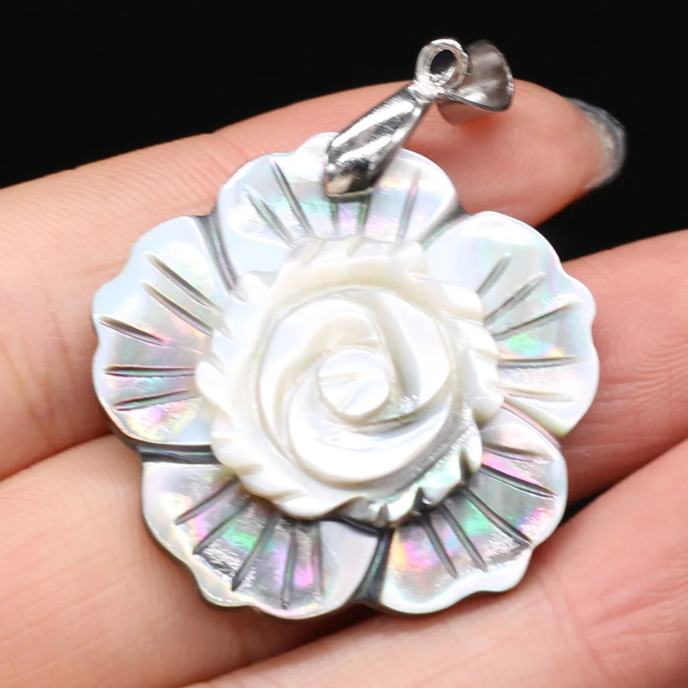 Natural Shell Pendant Flower-Shaped New Plant-Shaped Accessories For DIY Necklace Jewelry Single Product Design
Natural Shell Pendant Flower-Shaped New Plant-Shaped Accessories For DIY Necklace Jewelry Single Product Design