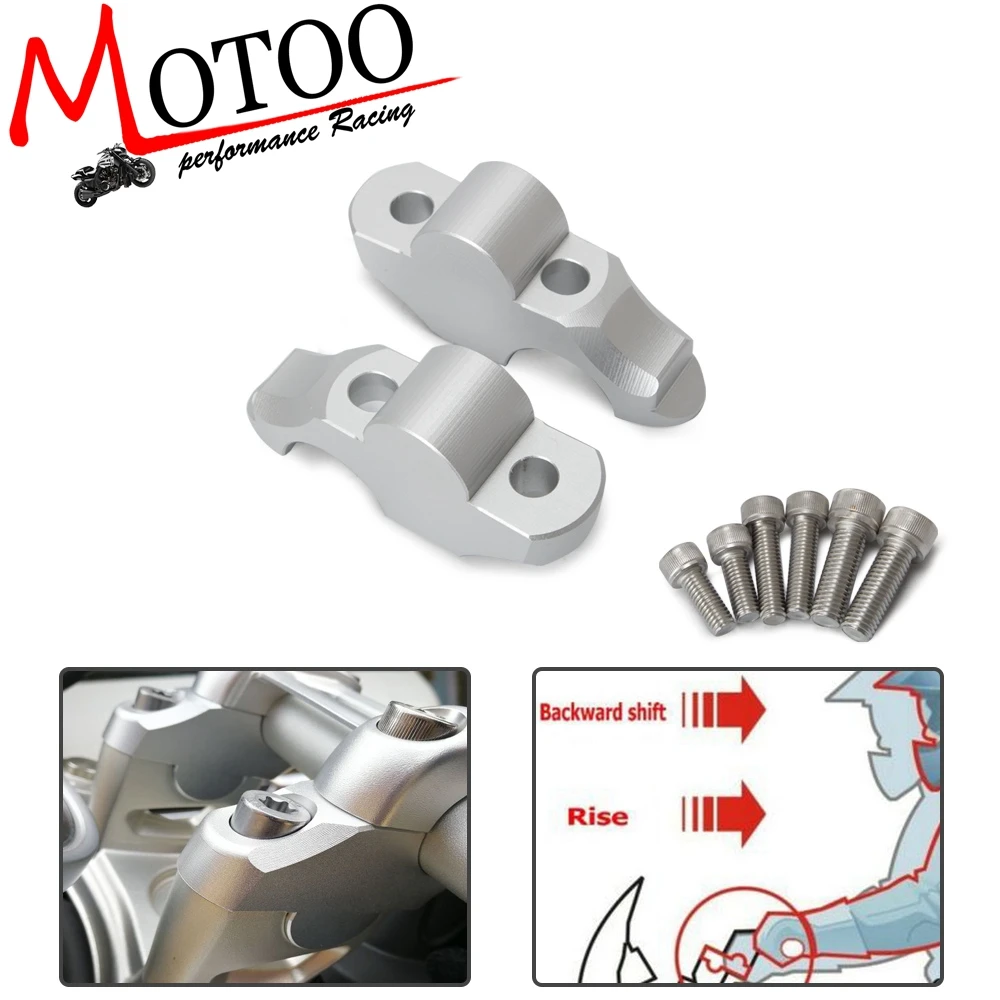 For BMW RnineT R NineT R Nine T R9T 2014- 2020 ANODIZING CNC Handlebar Riser Up 28mm Clamp Back Move 25mm Mount
For BMW RnineT R NineT R Nine T R9T 2014- 2020 ANODIZING CNC Handlebar Riser Up 28mm Clamp Back Move 25mm Mount