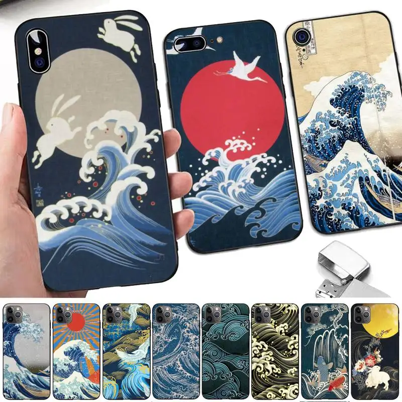 Japanes Wave Art Phone Case for iphone 13 11 12 13 mini pro XS MAX 8 7 6 6S Plus X 5S SE 2020 XR case
Japanes Wave Art Phone Case for iphone 13 11 12 13 mini pro XS MAX 8 7 6 6S Plus X 5S SE 2020 XR case