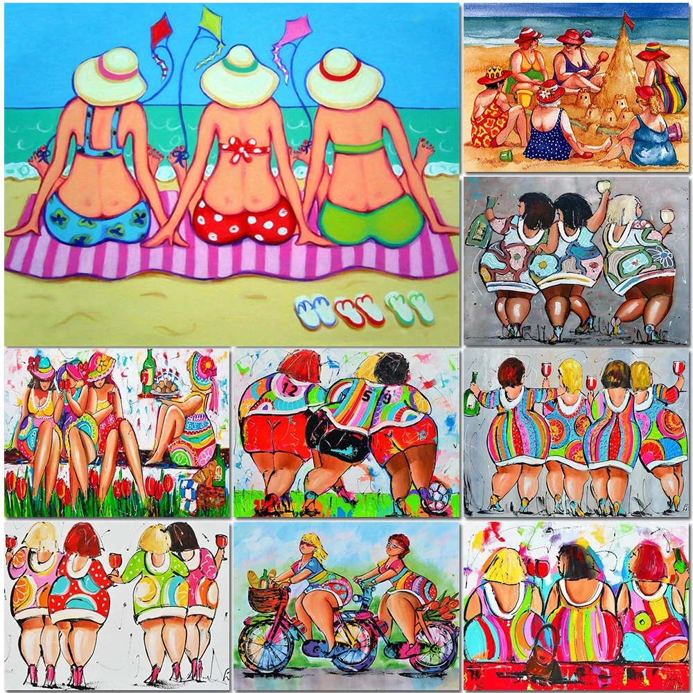 5D DIY Diamond Painting Sexy Fat Girl Ladies Full Square/Round Diamond Embroidery Cross Stitch Diamond Mosaic Home Decor Gift
5D DIY Diamond Painting Sexy Fat Girl Ladies Full Square/Round Diamond Embroidery Cross Stitch Diamond Mosaic Home Decor Gift