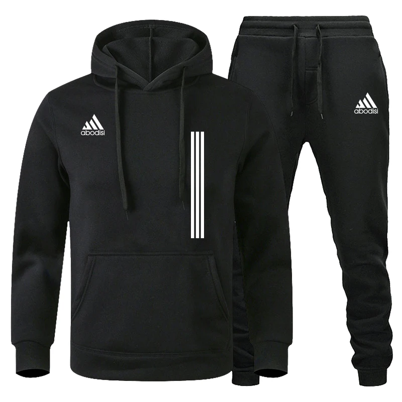 New Adios Men's Autumn Winter Sets Zipper Hoodie+Pants Pieces Casual Tracksuit Male Sportswear Gym Clothing Sweat Suit
New Adios Men's Autumn Winter Sets Zipper Hoodie+Pants Pieces Casual Tracksuit Male Sportswear Gym Clothing Sweat Suit