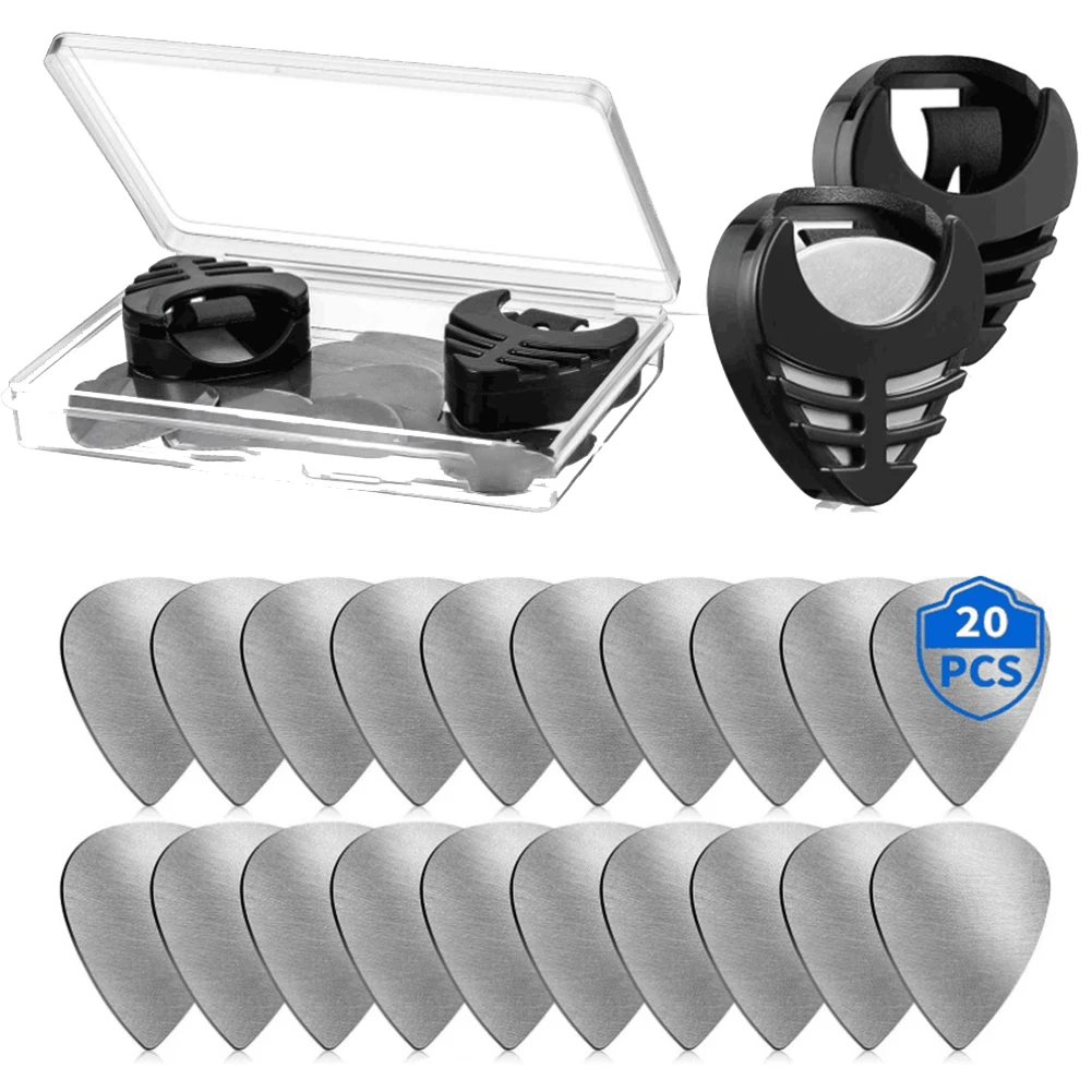 20pcs 0.3mm Stainless Steel Guitar Picks Guitar Parts Accessories For Electric Guitar Acoustic Guitar Model Guitar Bass Ukulele
20pcs 0.3mm Stainless Steel Guitar Picks Guitar Parts Accessories For Electric Guitar Acoustic Guitar Model Guitar Bass Ukulele