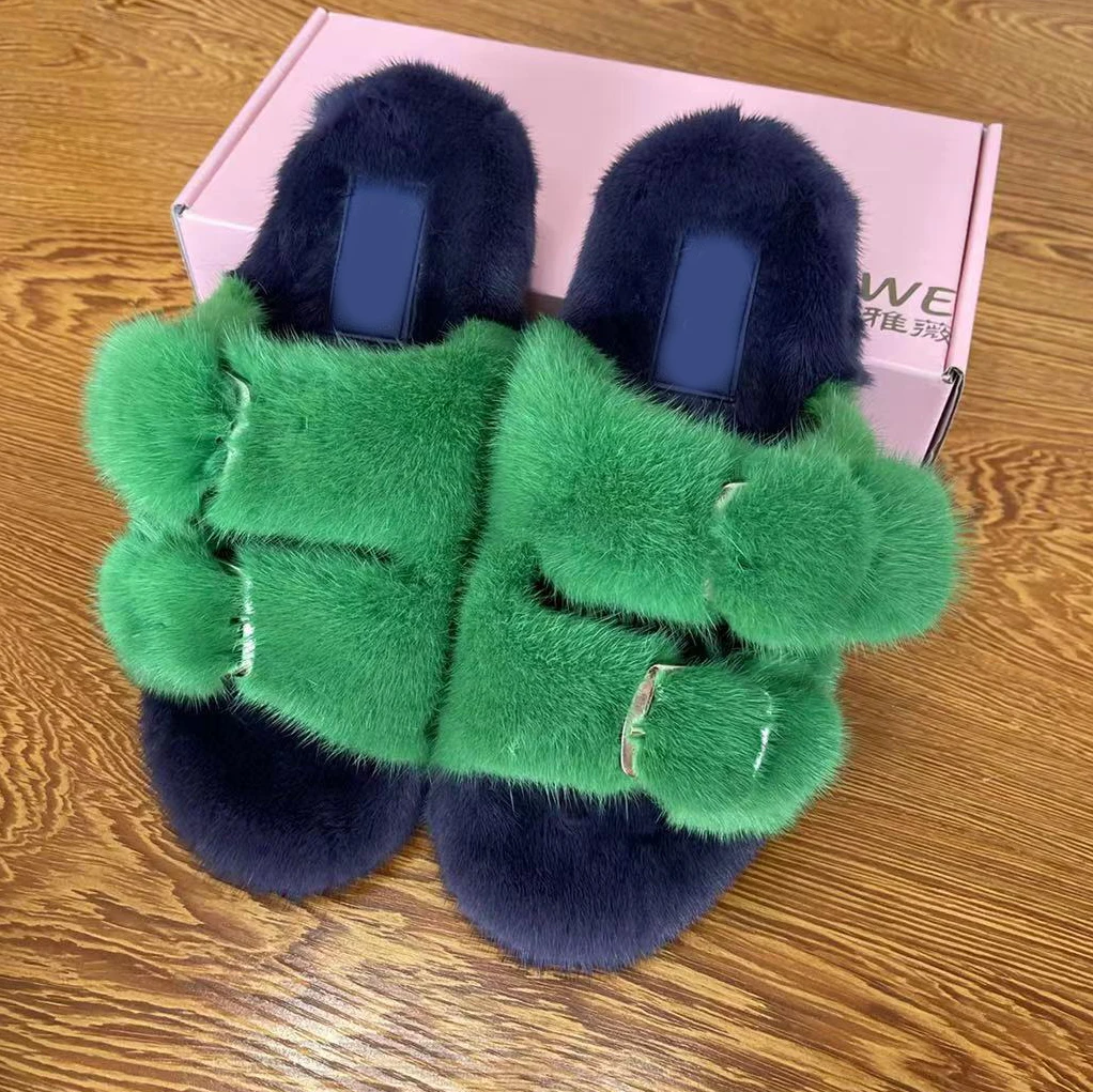 Summer Fur Slides For Women Mink Slides Slippers Mule Sandals Women Fashion Sandals Shoes 2021 Slippers
Summer Fur Slides For Women Mink Slides Slippers Mule Sandals Women Fashion Sandals Shoes 2021 Slippers