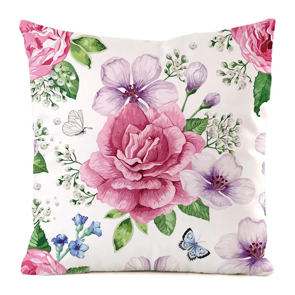 45x45cm Imitated Silk Pillowcase Printing Flower Cushion Cover Home Silk Comfortable Sofa Cushion Pillow Case Living Room Decor
45x45cm Imitated Silk Pillowcase Printing Flower Cushion Cover Home Silk Comfortable Sofa Cushion Pillow Case Living Room Decor