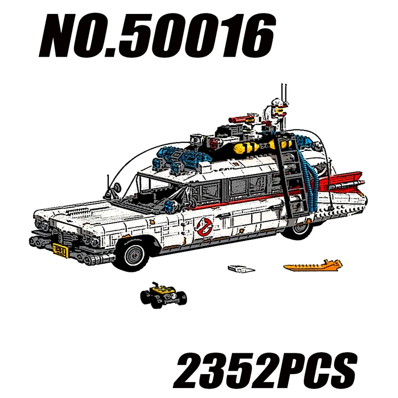 In Stock 10274 2352pcs Film Series MOC Ghost Killer-1 Car Model Building Block Brick Children's Toy Christmas Gifts
In Stock 10274 2352pcs Film Series MOC Ghost Killer-1 Car Model Building Block Brick Children's Toy Christmas Gifts