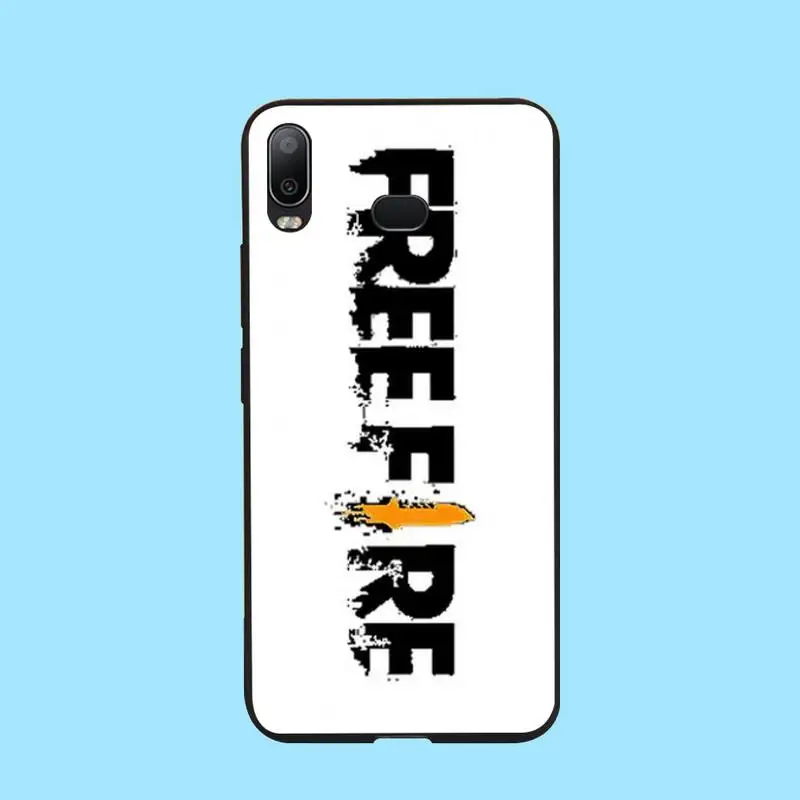 CUTEWANAN Free Fire Game Art черный мягкий чехол из ТПУ для телефона Samsung A10 A20 A30 A40 A50 A70 A71 A51 A6 A8