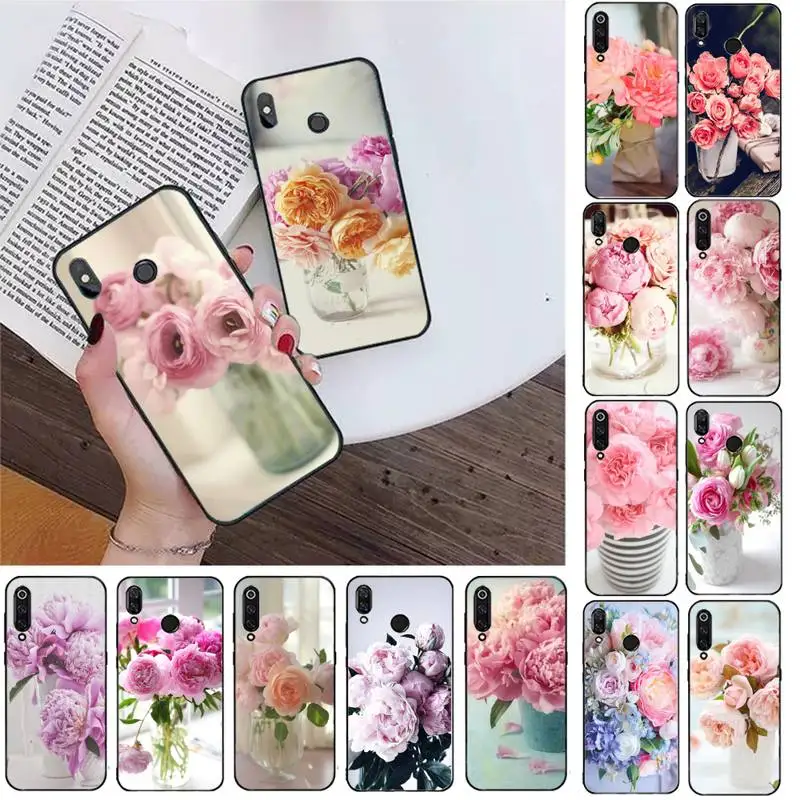 Fashion Back Phone Case For Redmi note 8Pro 8T 9 note 6pro 7 7A 6 6A 8 5plus note 9 pro Elegant Pink Purple Peony Flower case 
Fashion Back Phone Case For Redmi note 8Pro 8T 9 note 6pro 7 7A 6 6A 8 5plus note 9 pro Elegant Pink Purple Peony Flower case